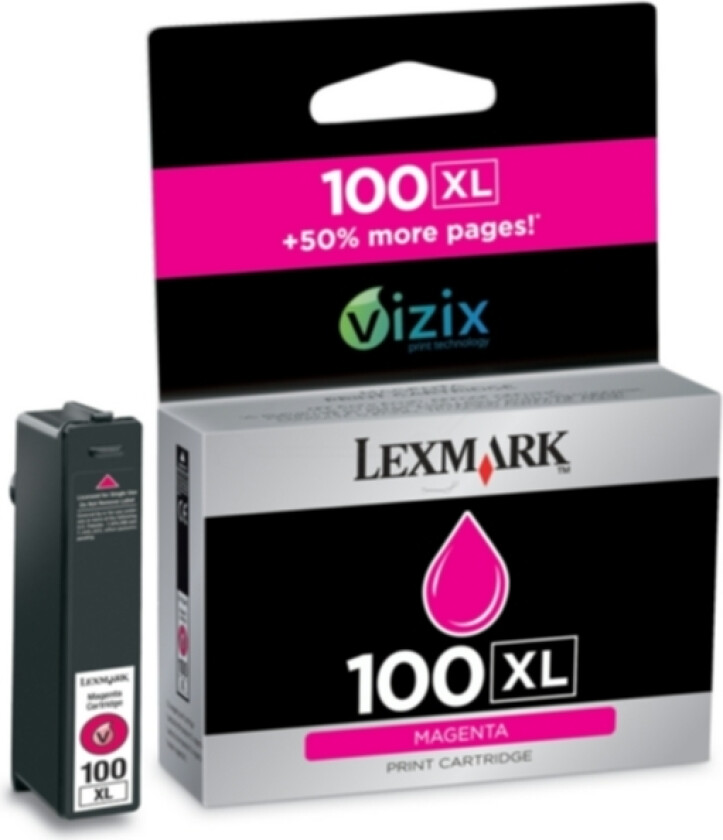 100XL Blekkpatron magenta, 600 sider