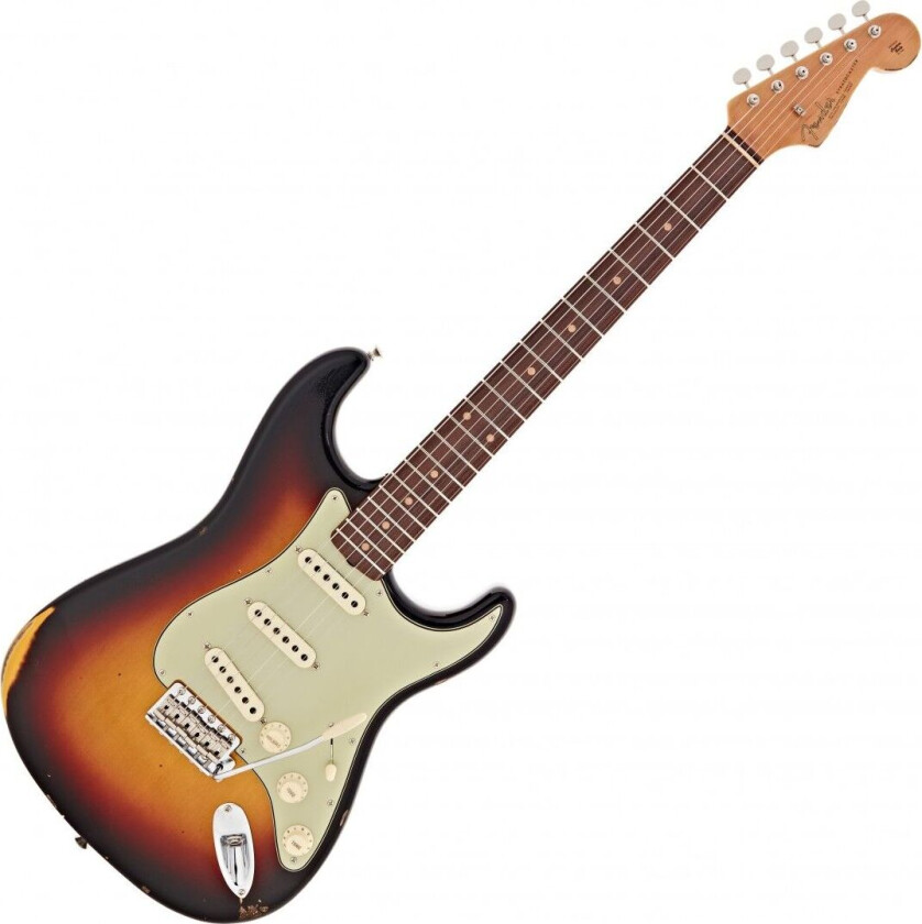 Late 62 Stratocaster Relic 3-Color Sunburst #CZ574428