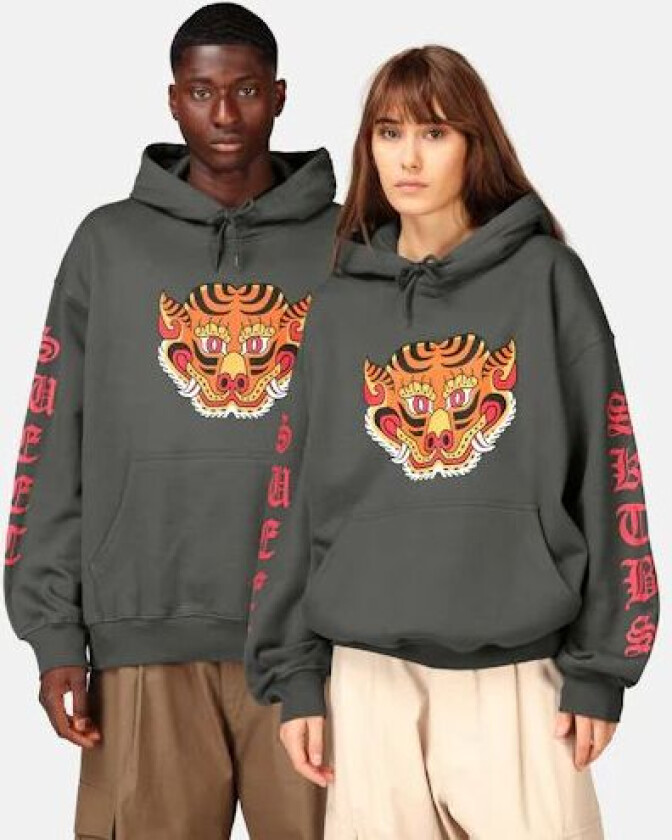 Tiger hettegenser Blå Unisex L