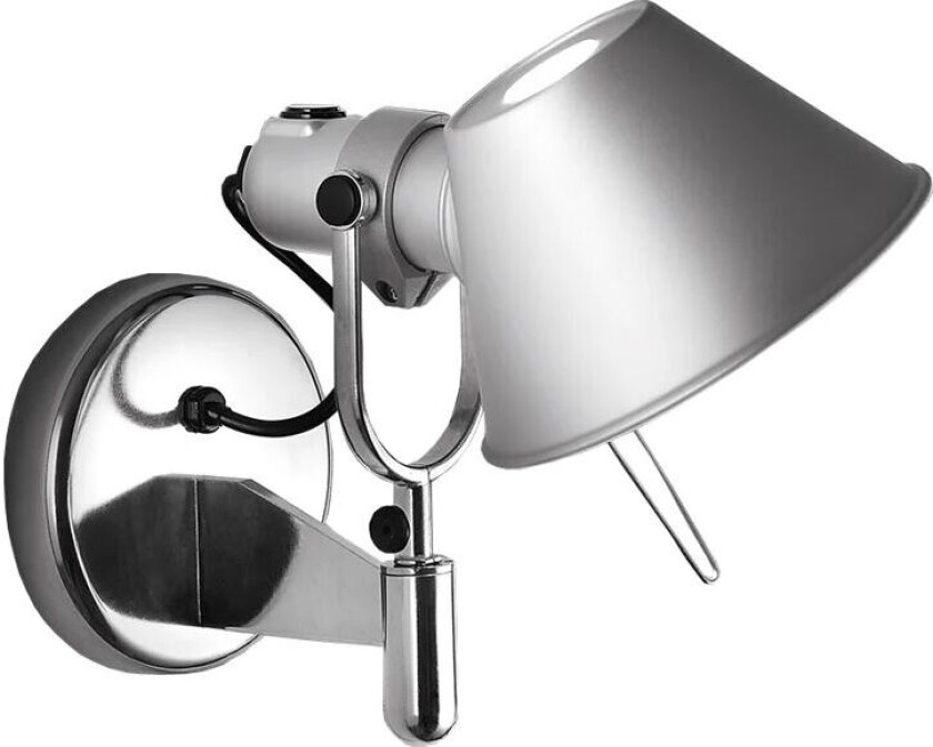 Tolomeo Faretto vegglampe aluminium, med av-og-på-knapp