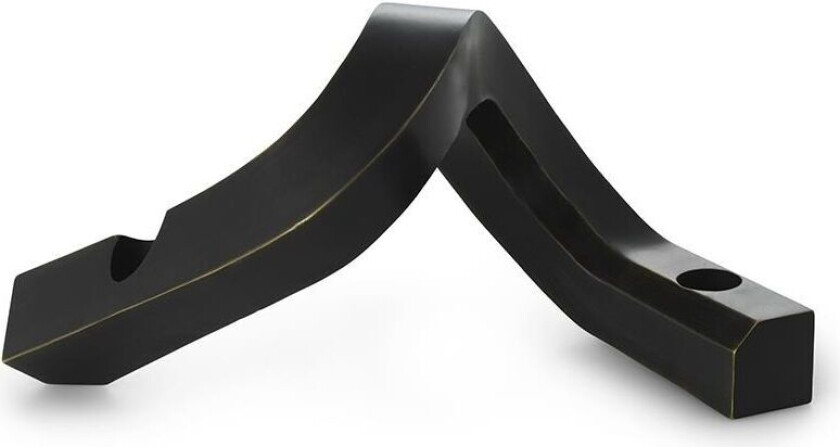 Bilde av Crooked lysestake 2 Bronze