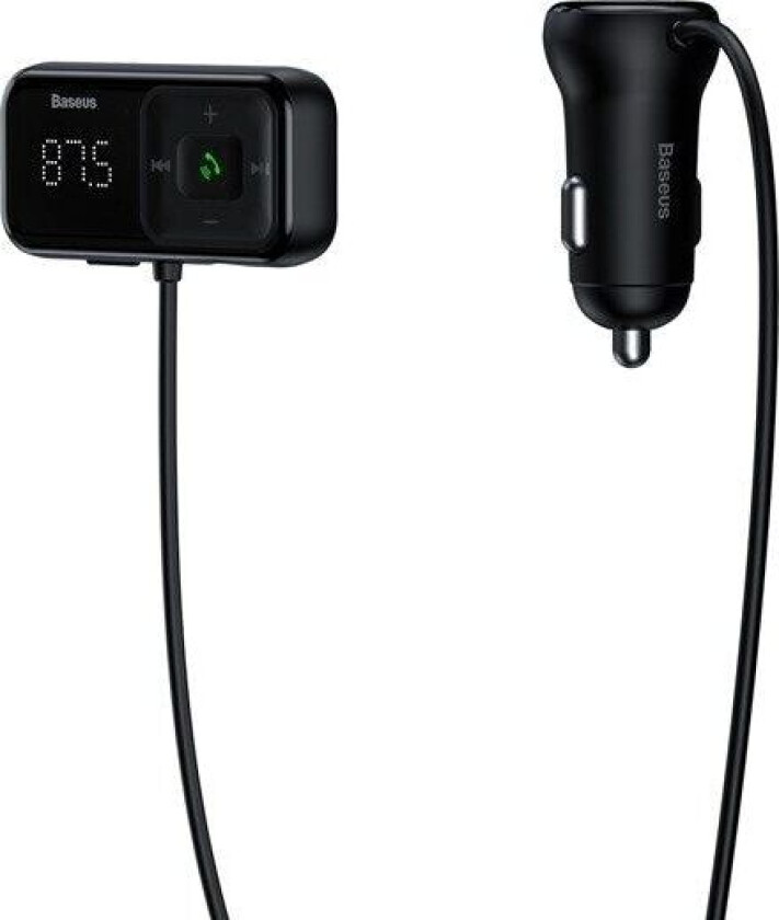 Bilde av Car Bluetooth MP3 Player + Charger T Shaped S-16 Black OS