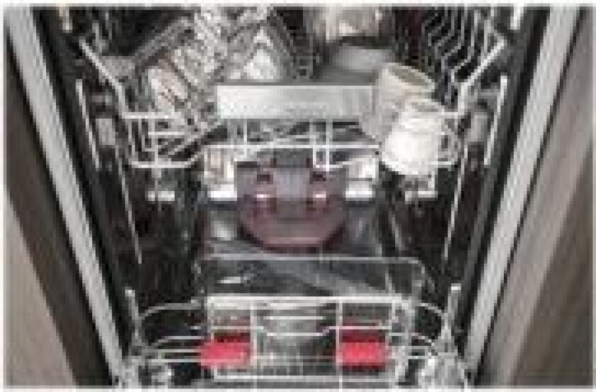 BSUO 3O23 PF X - Oppvaskmaskin - Nisje - bredde: 45 cm - dybde: 56 cm - høyde: 82 cm - rustfritt stål-optikk