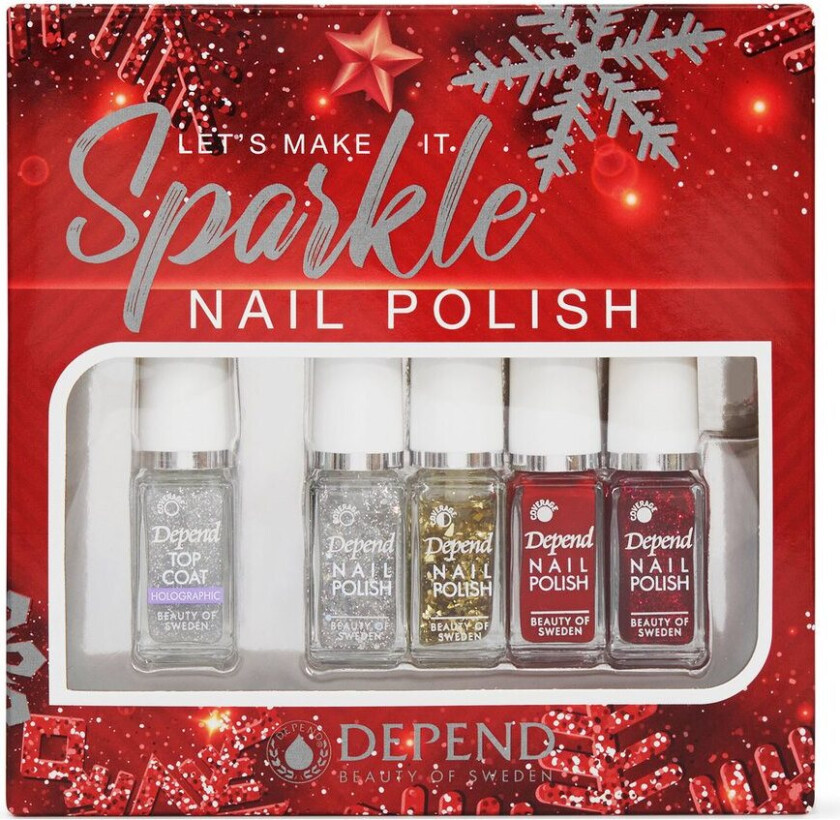 Let’s Make it Sparkle Nail Polish 5x5ml