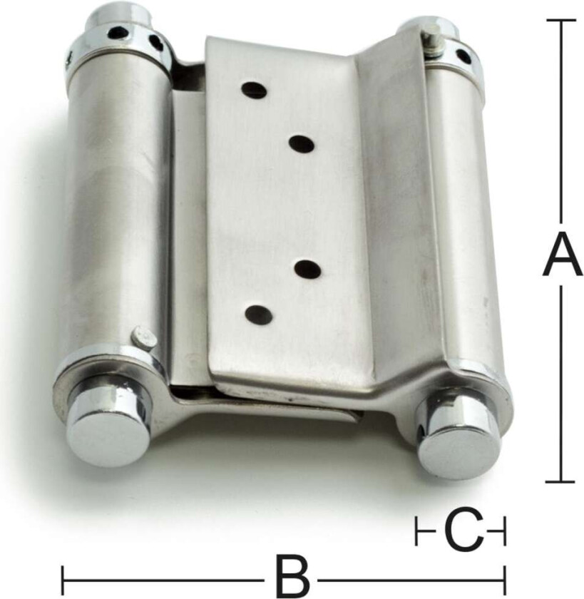 Bilde av Hengsel svingdør 150 mm 40 kg