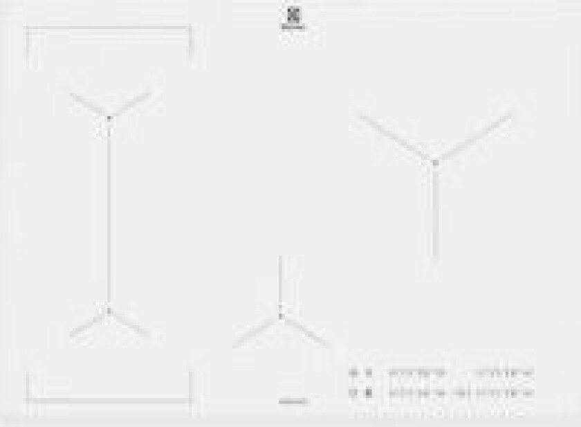 EIV83443BW, Hvit, Innebygget, Sonebasert induksjon, Glass-keramikk, 4 zone(s), 4 zone(s)