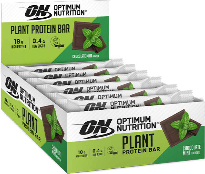 12 x Optimum Protein Vegan Bar 60 g