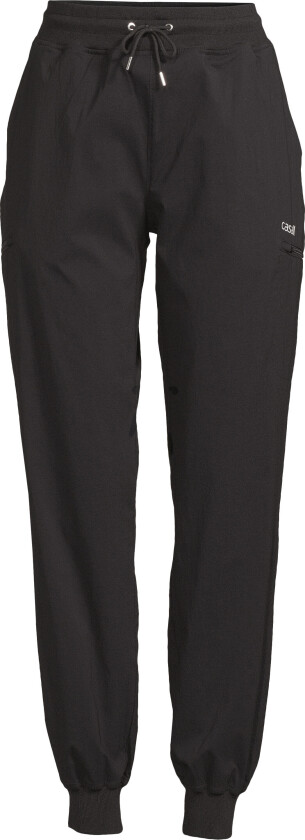 Women's Step Woven Pants Black S, Black