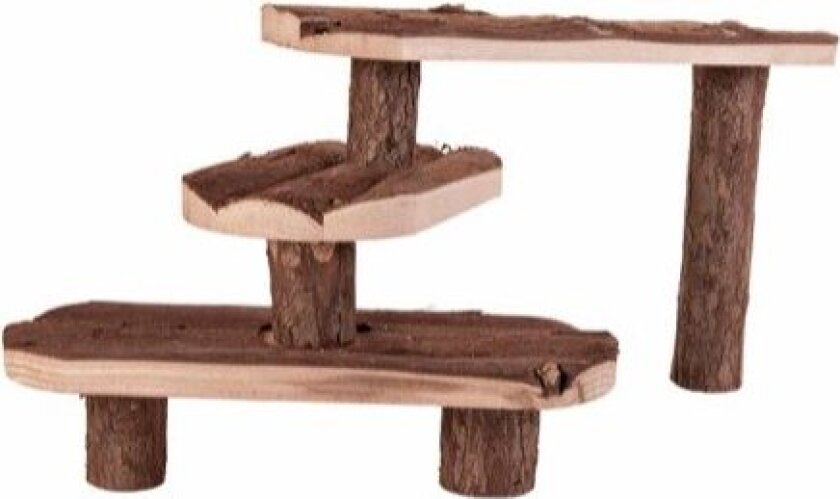 Steps guinea pigs bark wood 38 × 24 cm