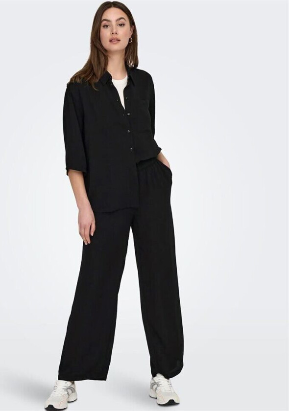 Jdy Divya Hw Wide Pants Svart XS