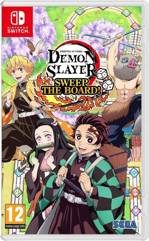 Demon Slayer: Kimetsu no Yaiba - Sweep the Board! - Nintendo Switch - Party