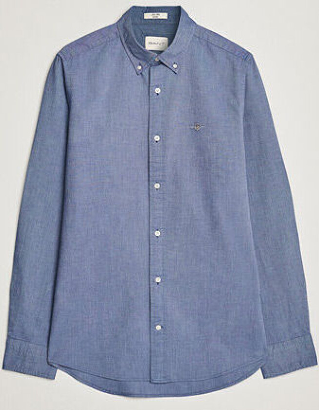 Slim Fit Oxford Shirt Persian Blue