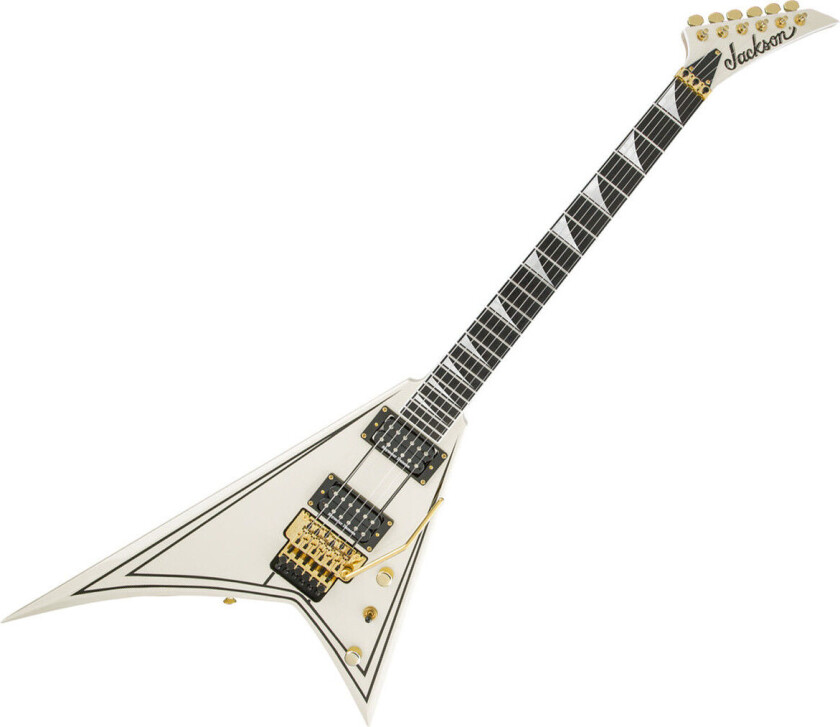Pro Rhoads RR3 Guitar Ivory with Black Pinstripes