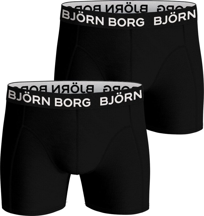Men's Bamboo Cotton Blend Boxer 2-pack Multipack 1 L, Multipack 1