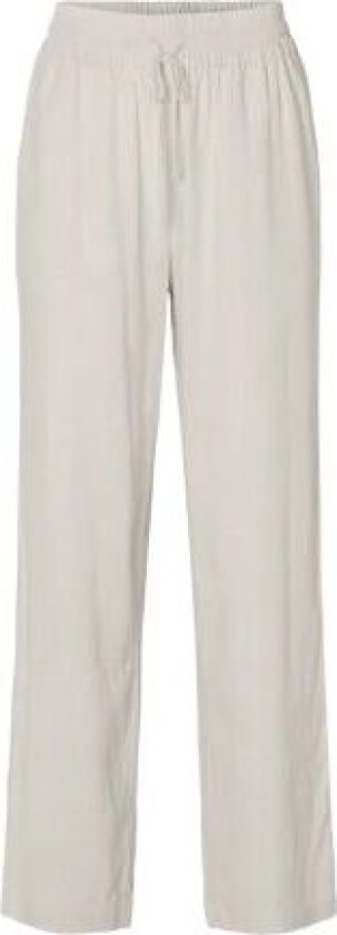 Viva-Gulia HW Long Linen Pant - Sandshell 38