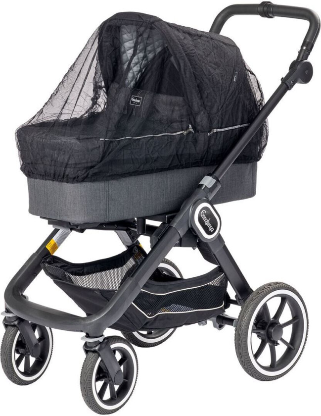 Bilde av Tinkafu myggnett plain med linning - sort