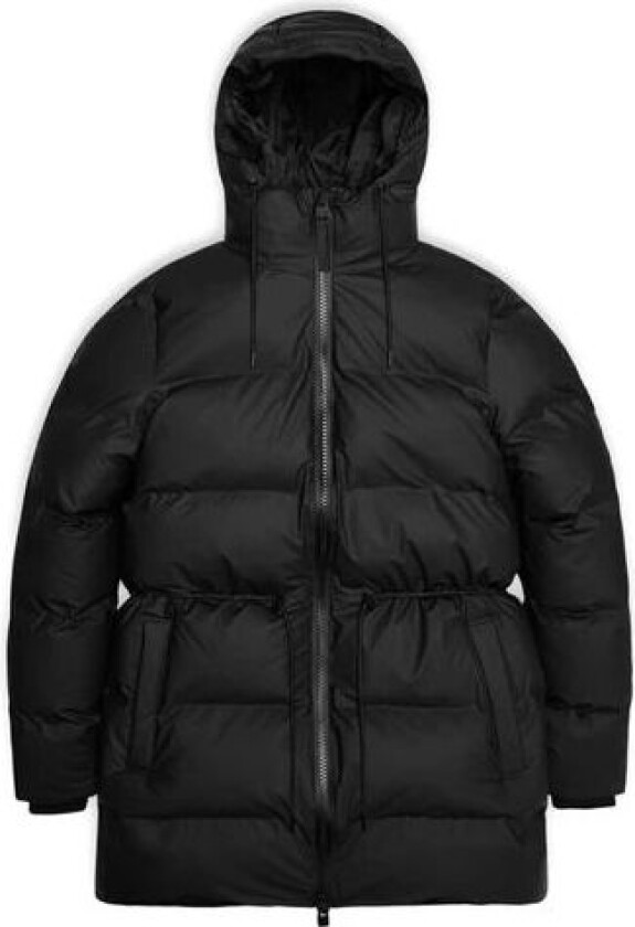 Rains W Alta Puffer Parka - Black M