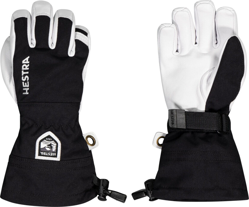 Army Leather Heli Ski Svart 4-5år