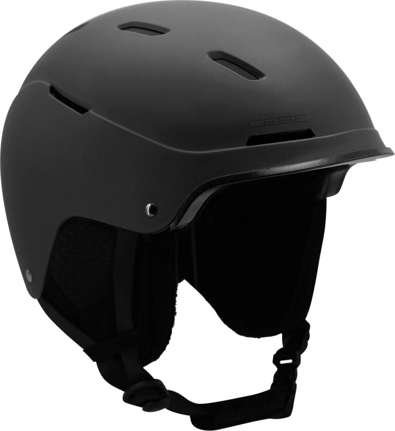 Alpine Helmet Snow ST 23/24, ski- og snowboardhjelm, unisex Black matte