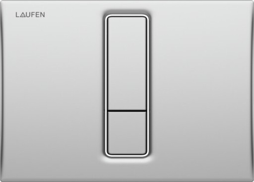 Lis AW101 betjeningsplate, matt krom