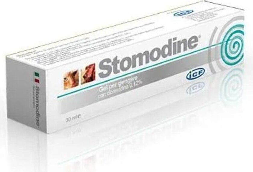 Stomodine munngel til hund og katt 30 ml
