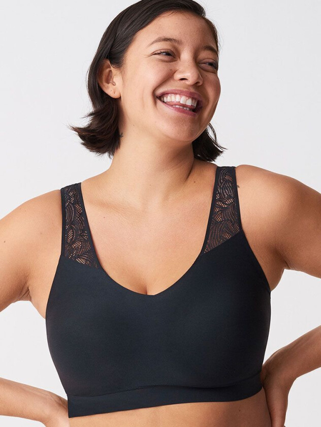 Soft Stretch Lace Padded Top Xs/s XS/S
