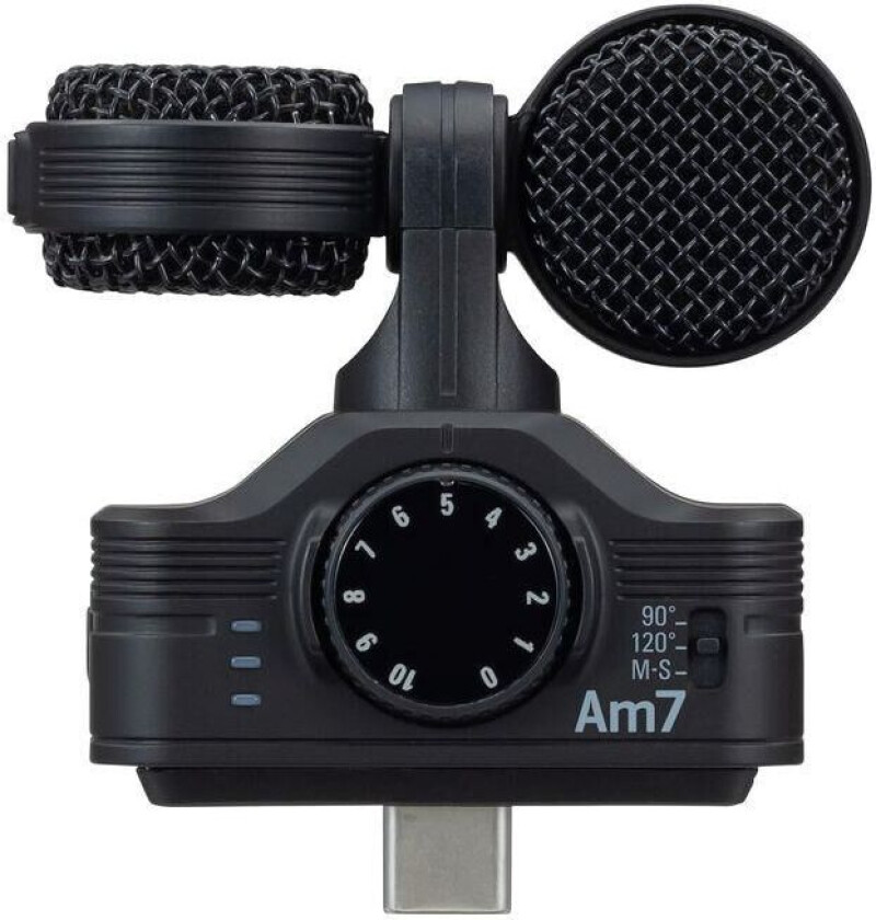 Am7 Stereo Microphone For Android Svart