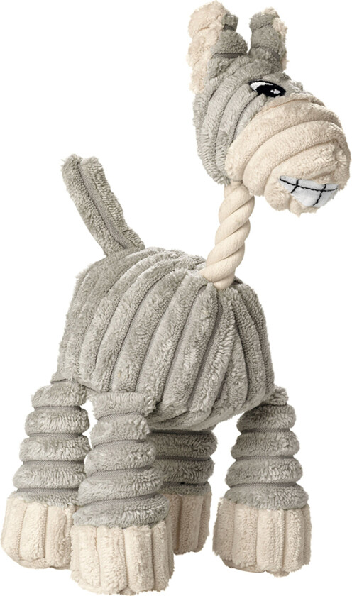HUNTER Hundeleke Huggly Zoo Esel - L 24 x B 22 x H 8 cm