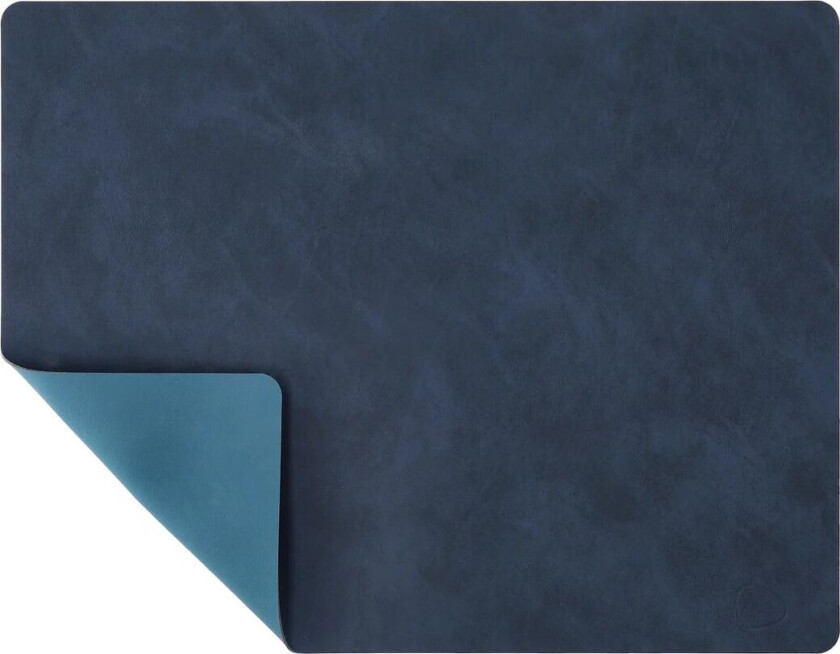 Lind DNA Nupo spisebrikke vendbar square L 1 stk. Midnight blue-petrol