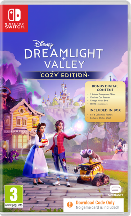 Disney Dreamlight Valley: Cozy Edition (Code in a Box) - Nintendo Switch - Simulering