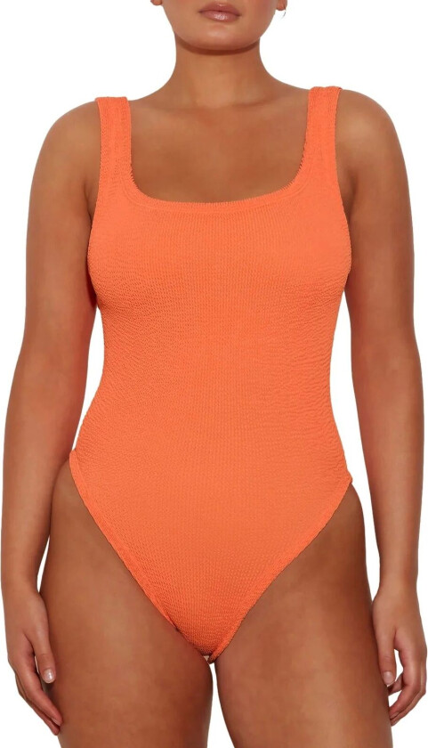 Square Neck Swim Badedrakt Oransje female