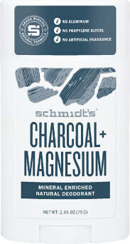 Deodorantstift Charcoal + Magnesium - 75 g