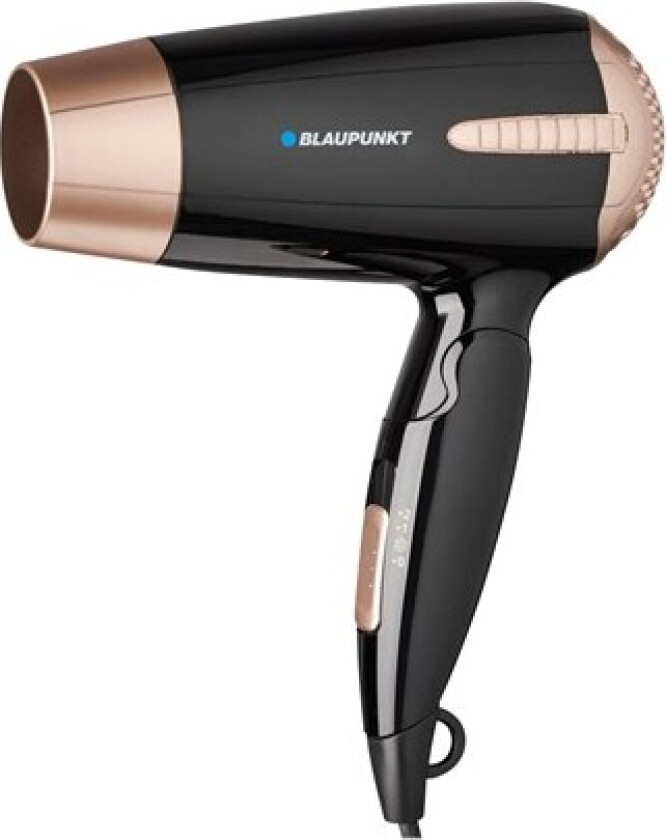 Hårføner HDD301BK - hairdryer - black/copper - 1200 W