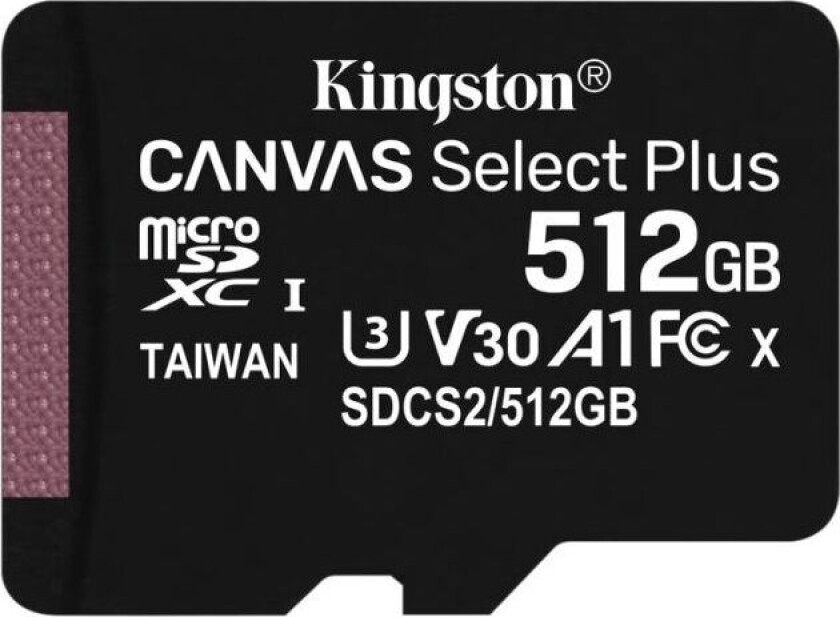 512GB microSDXC Canvas Select Plus 100R A1 C10