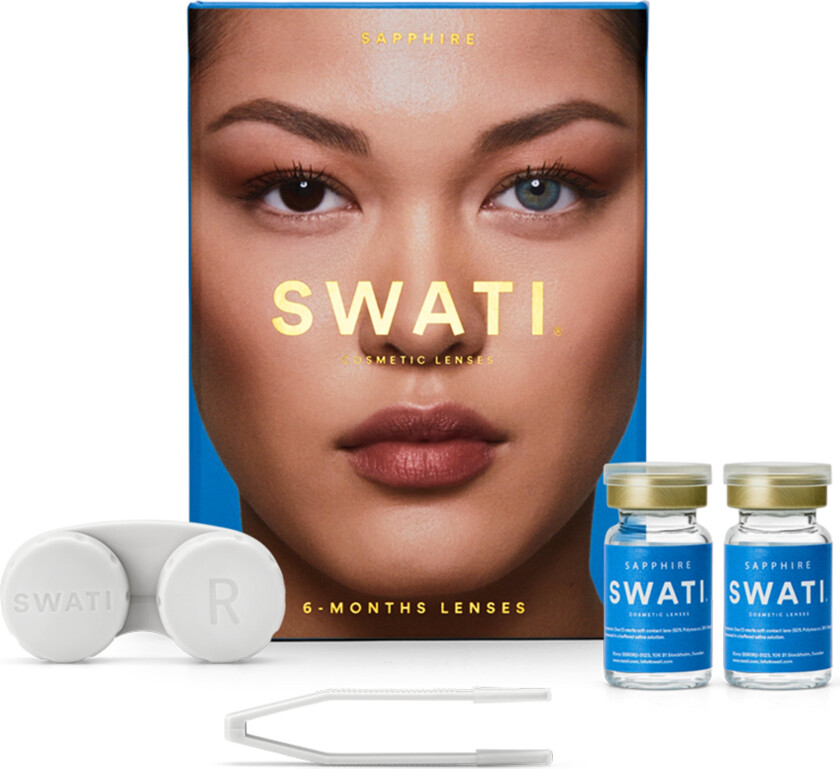Swati Coloured Lenses Sapphire 6 Months