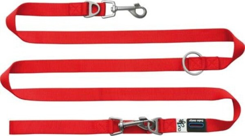 Curli justerbart bånd, red (200x1,5 cm)