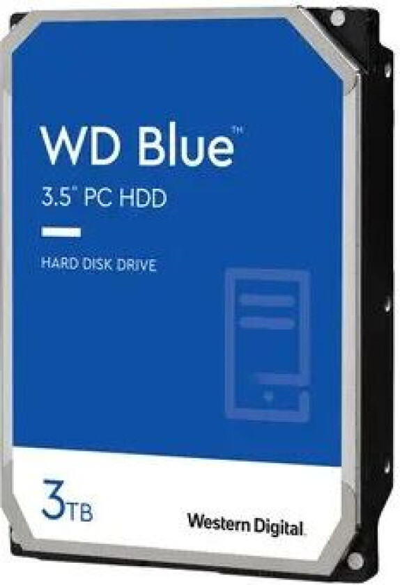 Wd Blue 3tb 3.5" 5,400rpm Sata-600