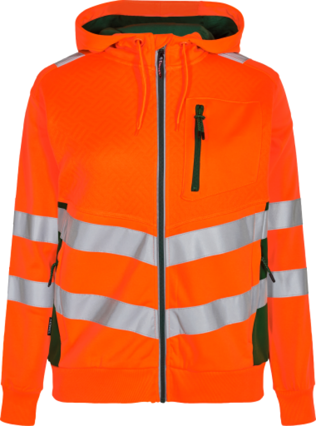 TRØJE 8027-241 OR./GRØN 3XL