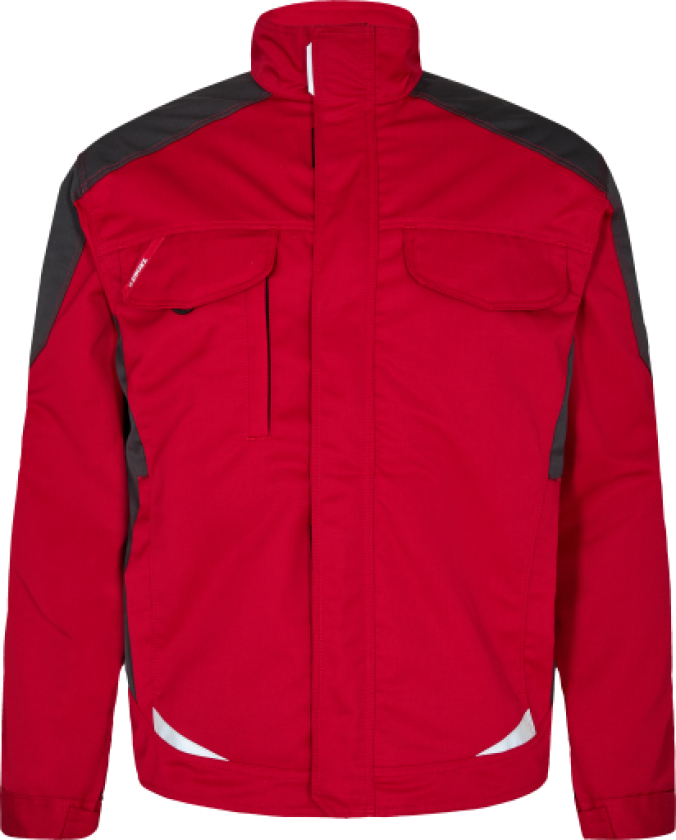 JAKKE 1290-880 RØD/GRÅ 3XL