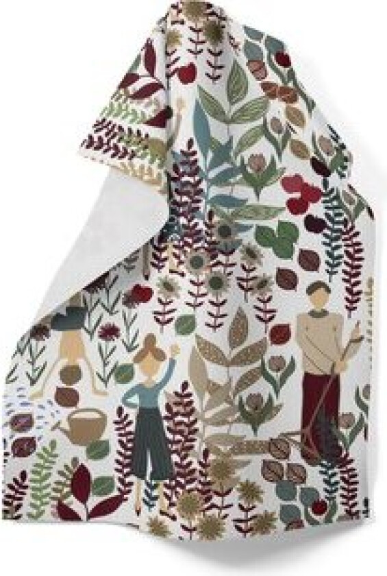 Kjøkkenhåndkle Hage 1-pk