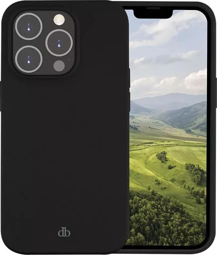 Dbramante1928 Greenland 100 % Resirkulert Plast Iphone 14 Pro Nattsvart