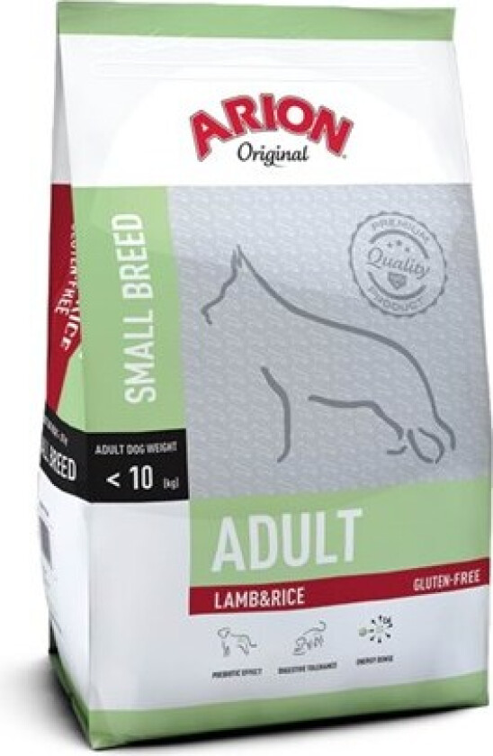 Arion Dog Adult Small Breed Lamb & Rice (7,5 kg)