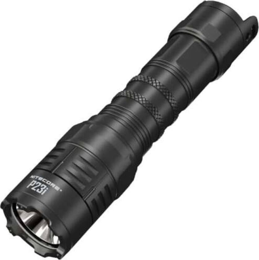 Nitecore P23i, Taktisk lommelykt, Sort, Aluminium, Knapper, 2 m, 2 m