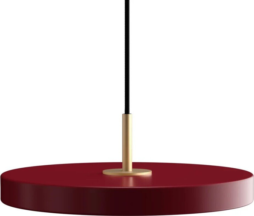 Asteria Mini taklampe Ruby red