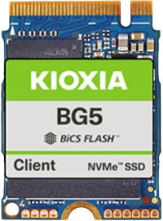 KIOXIA BG5 Series KBG50ZNS512G - SSD - 512 GB - klient - intern - M.2 2230 - PCIe 4.0 x4 (NVMe)