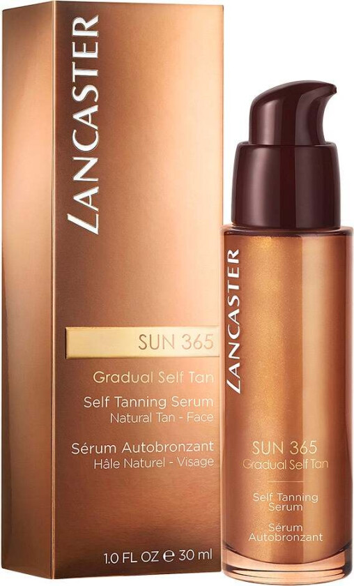 Sun 365 Gradual Self Tan Self Tanning Serum Face 30ml