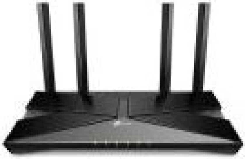 EX220, Wi-Fi 6 (802.11ax), Dobbelbånd (2.4 GHz / 5 GHz), Ethernet/bredbåndsforbindelse, Sort, Frittstående router