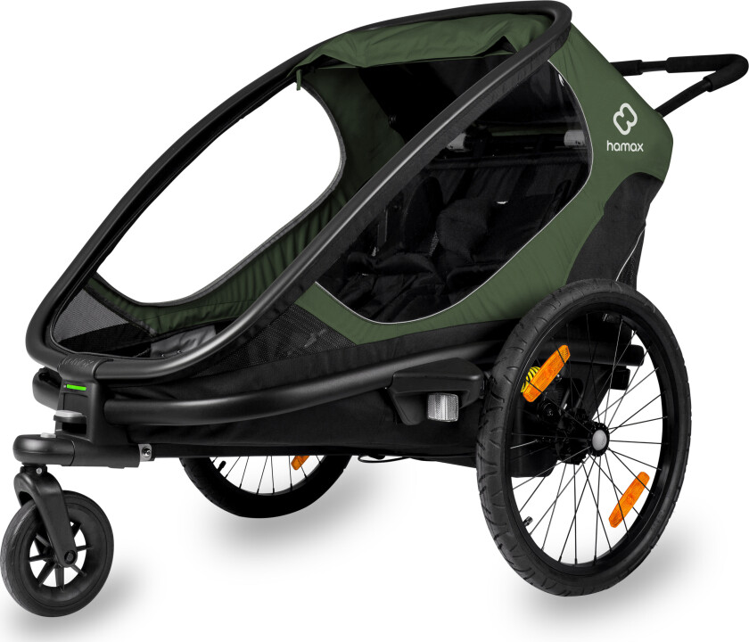 Bilde av Outback (+ Bicycle Arm & Stroller Wheel) OneSize, Green/Black