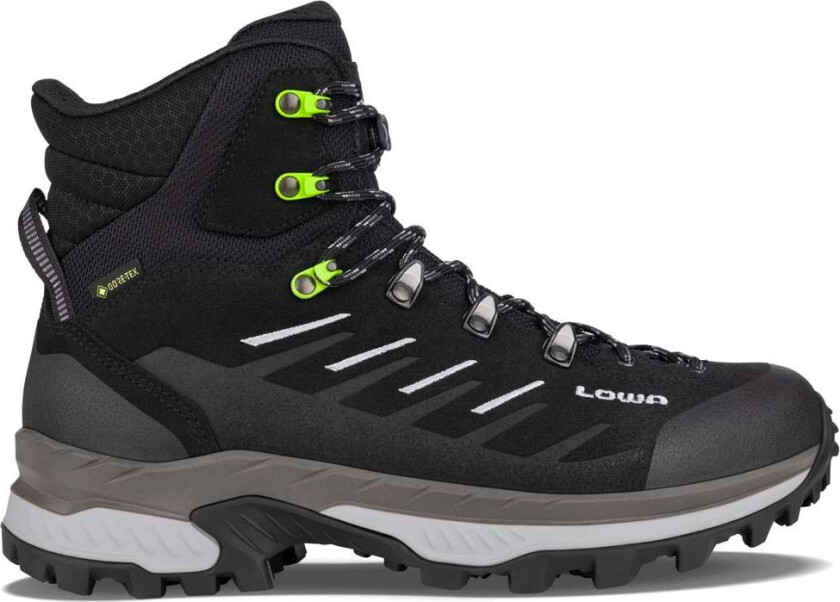 LOWA Men's Randir GORE-TEX Mid Black/Grey 41, Black/Grey