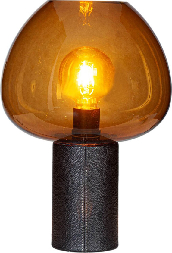 Bordlampe Cosy svart/konjak By Rydéns